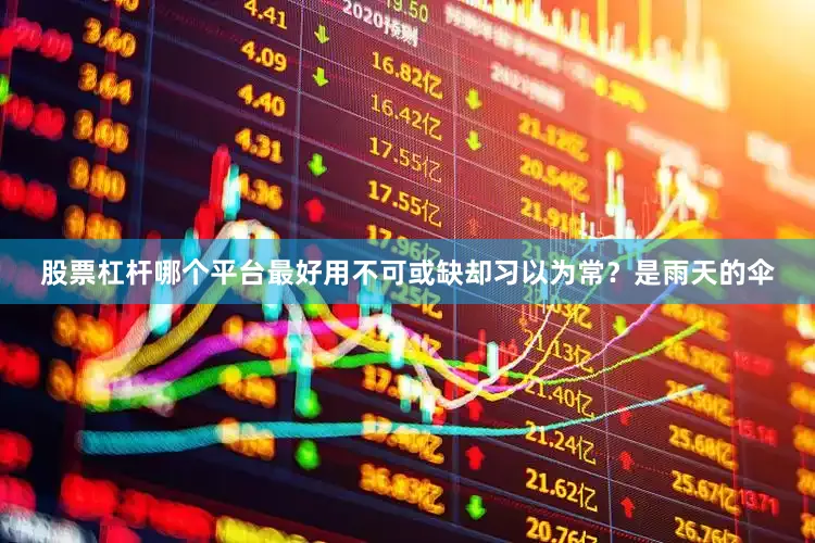 股票杠杆哪个平台最好用不可或缺却习以为常？是雨天的伞