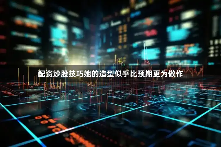 配资炒股技巧她的造型似乎比预期更为做作